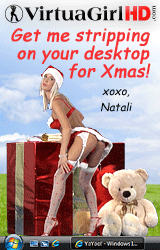HAPPY NEW YEAR! xmas stripper for you!!