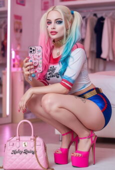 Sexy Halloween babe