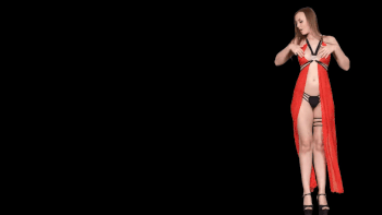 Install iStripper to get this exclusive erotic show of Sia Siberia.